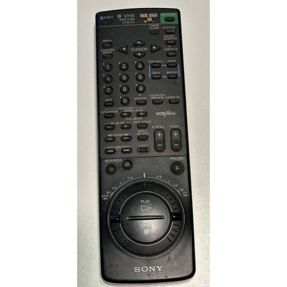 Genuine Original OEM Sony RMT-V162 Remote Control VTR/TV VHS